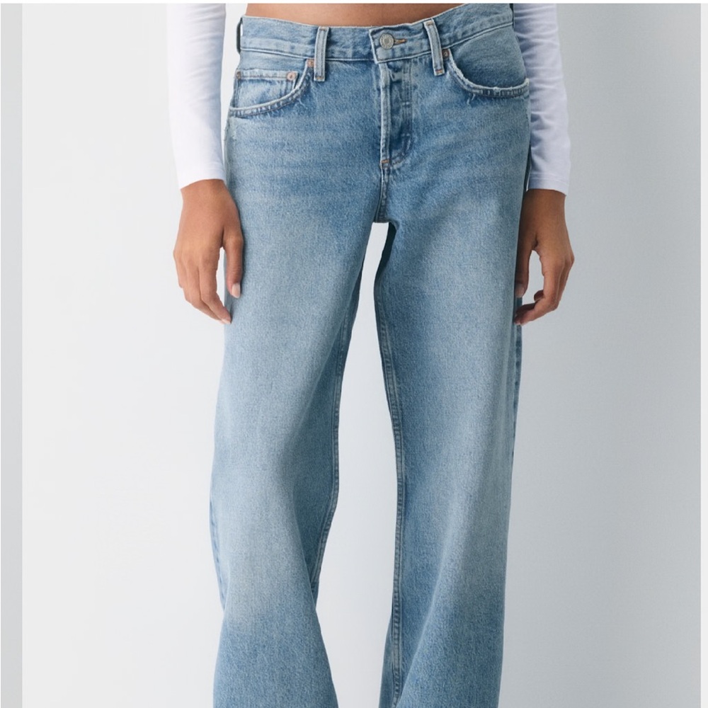 Agolde Low Rise Loose Jeans